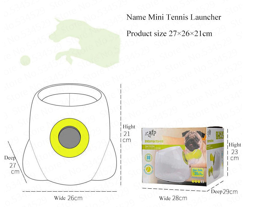 Pet Automatic Interactive Ball Launcher