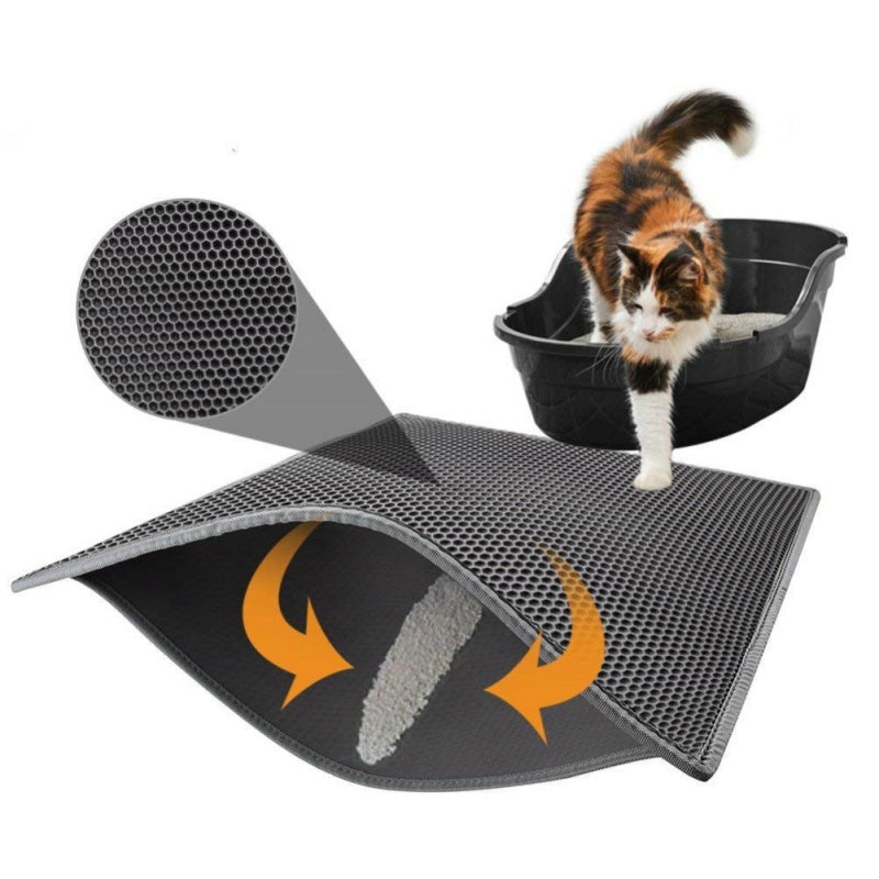 Cat Litter Pad Honeycomb Cat Pad Waterproof Urine Proof