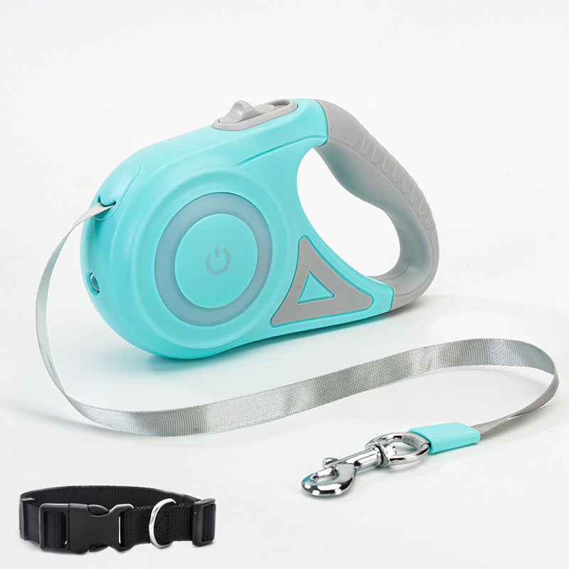 Dog Leash Retractable Leash And Dog Collar