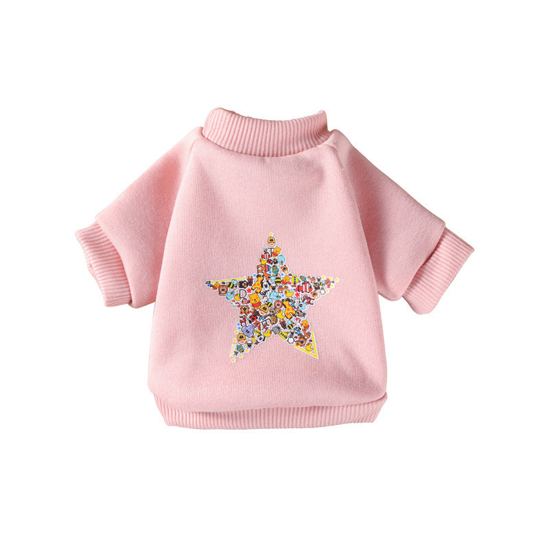 Small Dog Clothing Teddy Cartoon Sweater