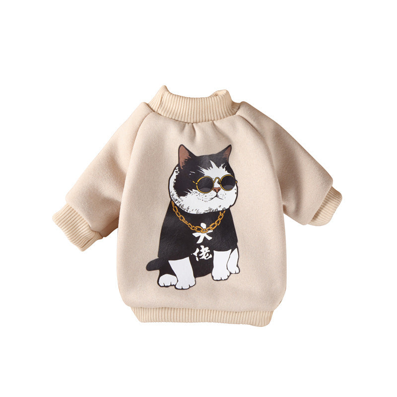 Small Dog Clothing Teddy Cartoon Sweater