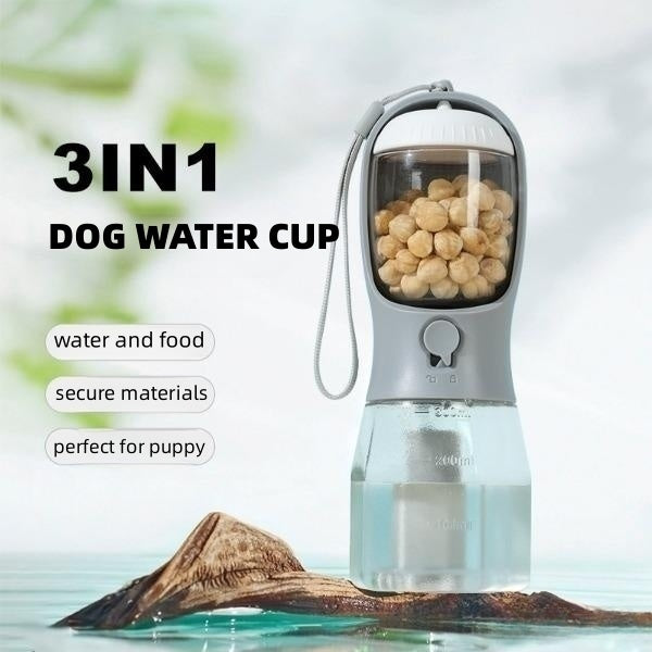 Dog Water Cup Drinking Food Garbage Bag