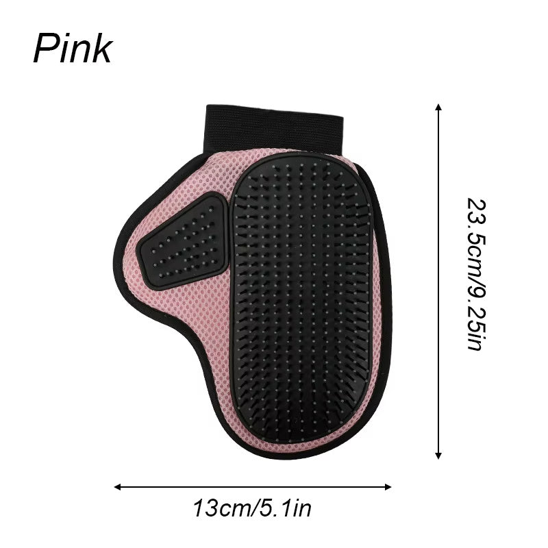 Cat Hair Removal Glove Pet Supplies Bath Massage Jerking Gloves Cat Dog Massage Bathing Cleaning Grooming Supplies Silicone Hair Sticking Removal Brush