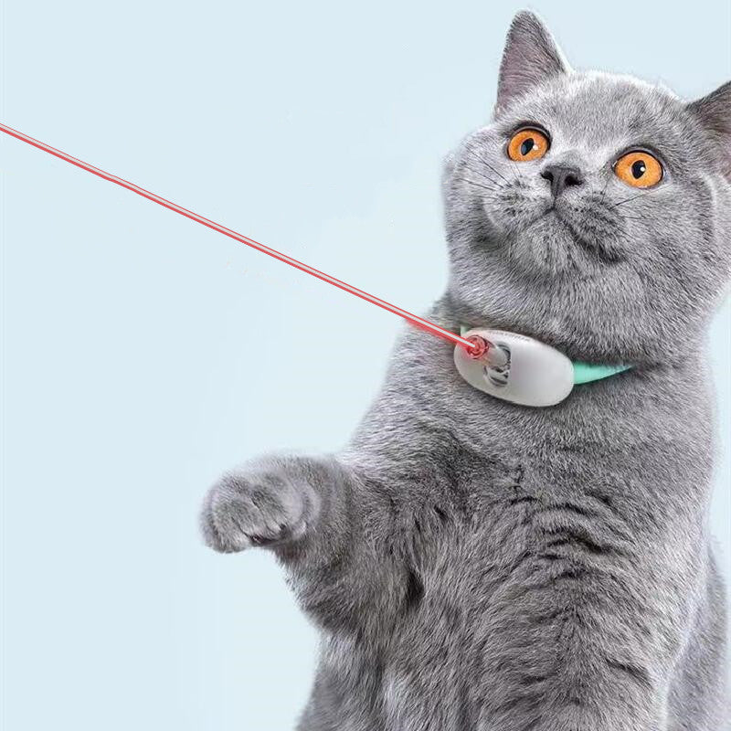 Automatic Cat Toy Smart Laser Teasing Cat Collar Electric